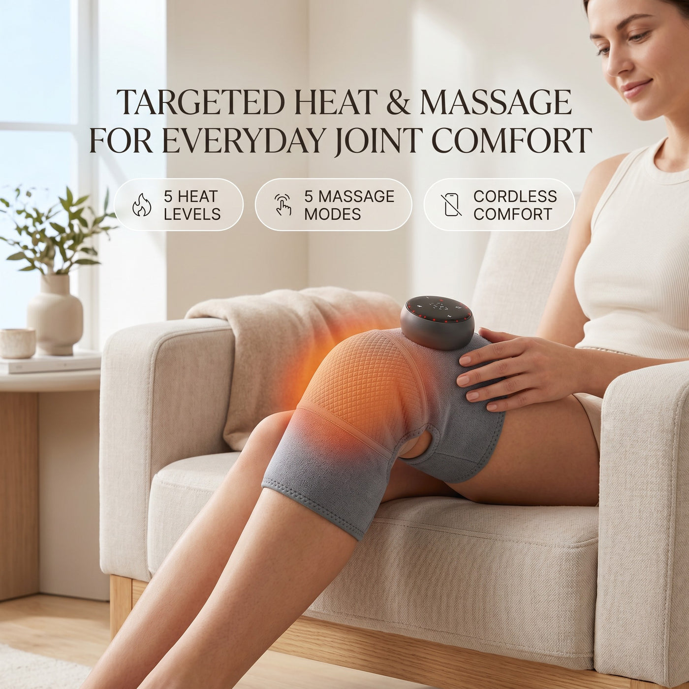 ThermoRelief Knee Massager