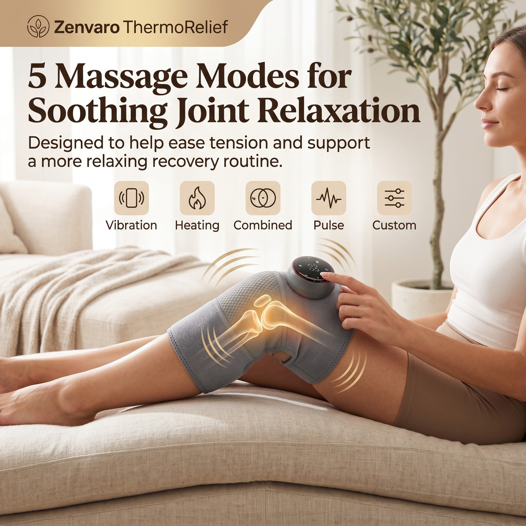ThermoRelief Knee Massager